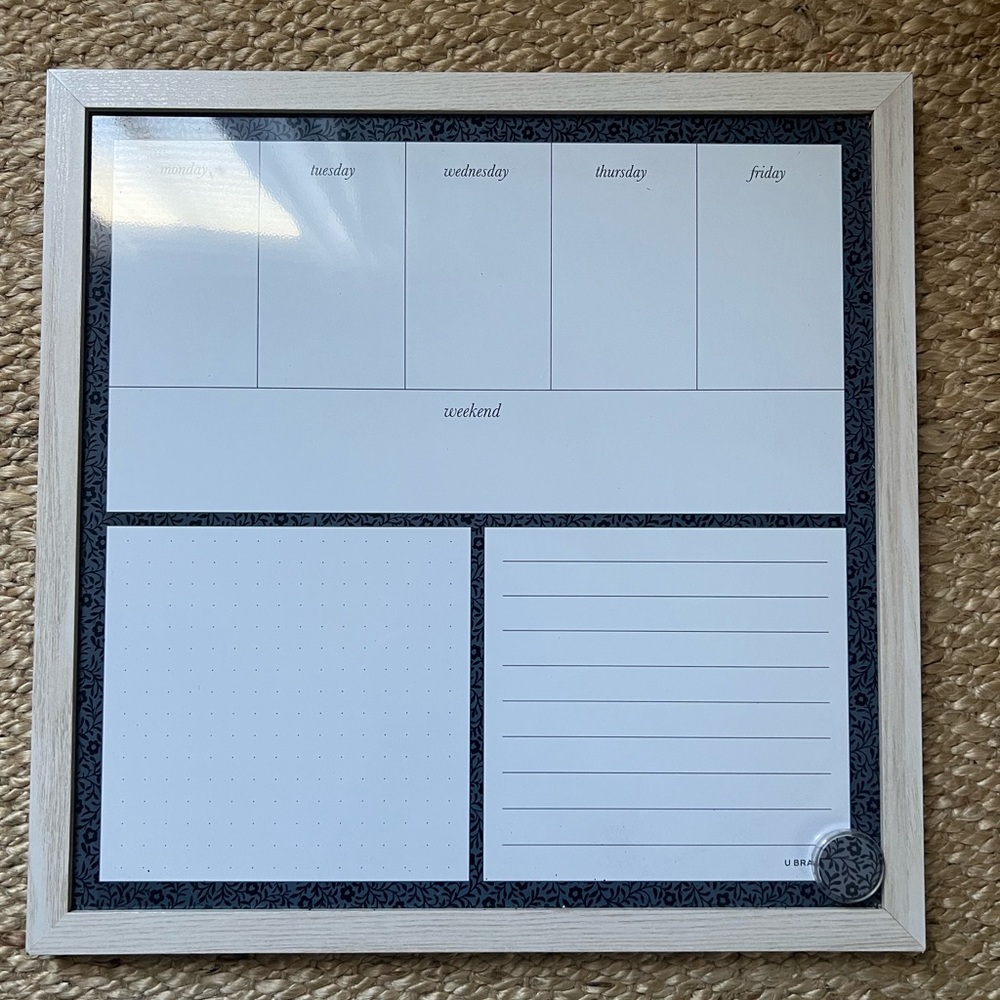 Dry Erase Calendar